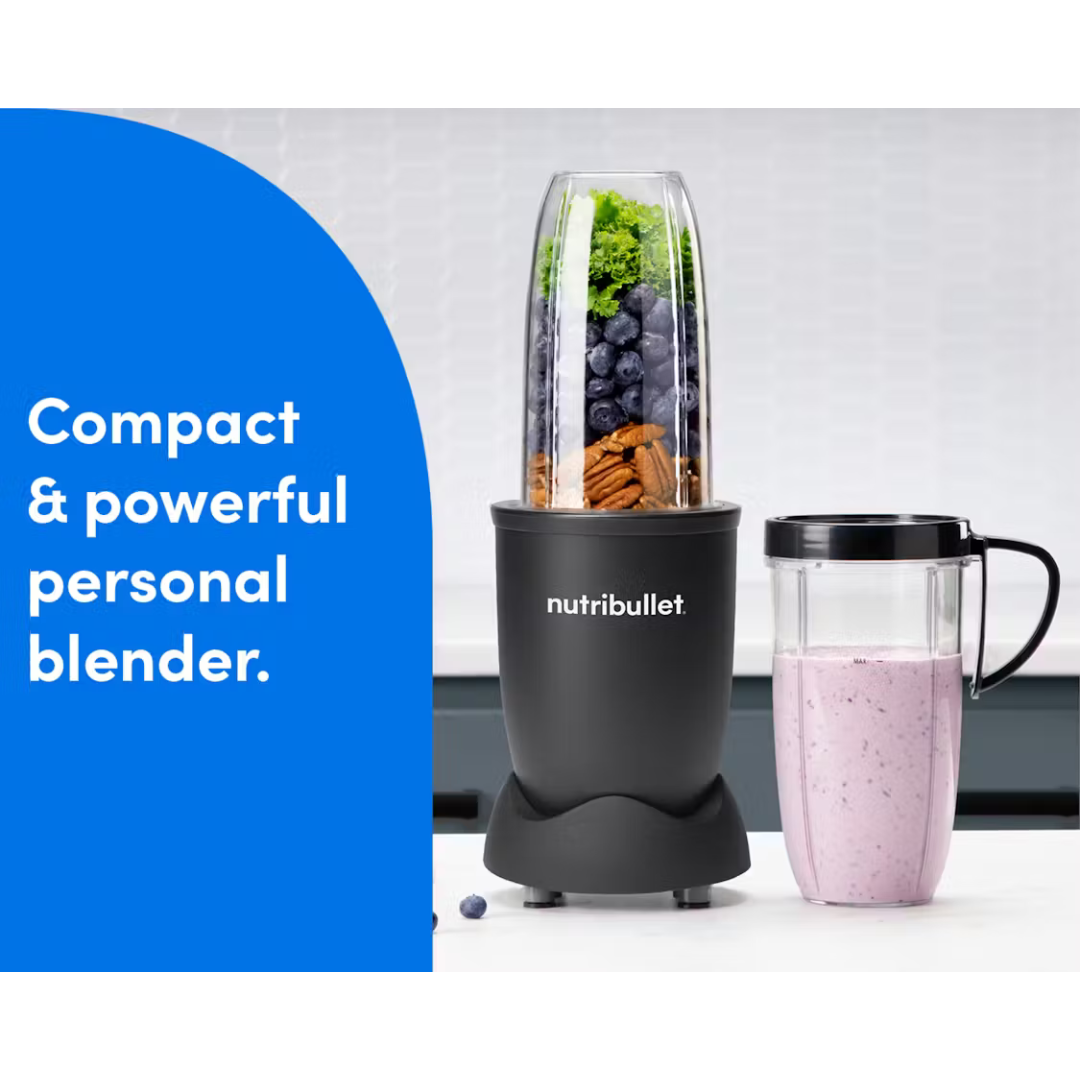 Nutribullet Pro 7 piece set 900W (Black) - NB907MAB