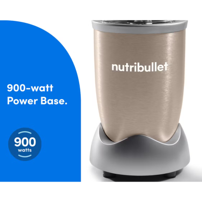 Nutribullet Pro 7 piece set 900W (Champagne) - NB907CP