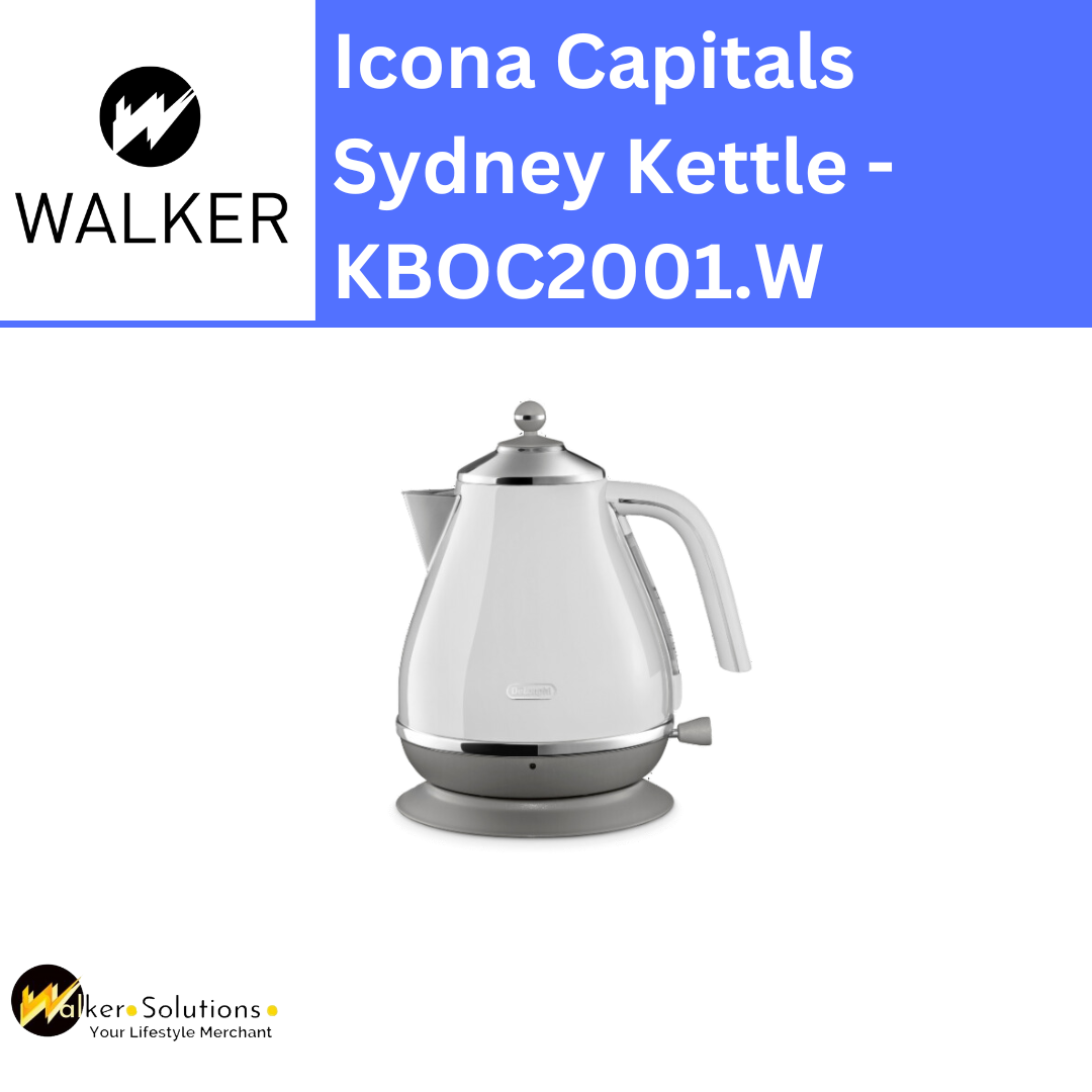Delonghi Icona Capitals 1.7L - Sydney White 