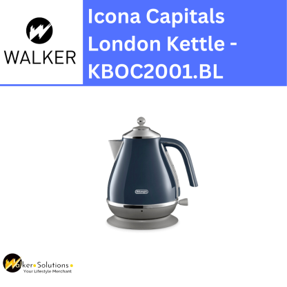 Delonghi Icona Capitals 1.7L - London Blue - KBOC2001.BL
