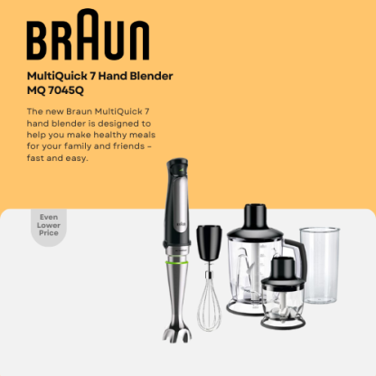 Braun MultiQuick 7 - Hand blenders - Food Preparation