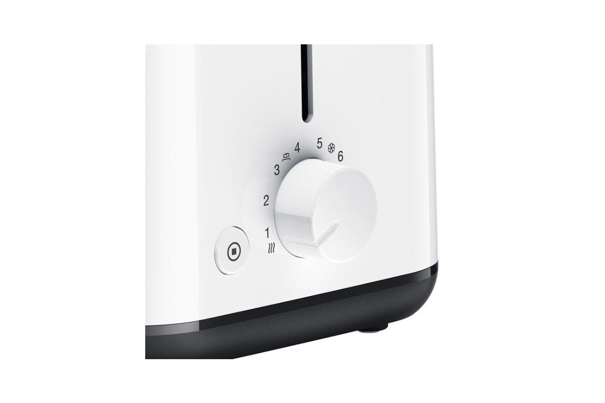Braun Breakfast1 Toaster in White - Toasters - Breakfast HT1010WH