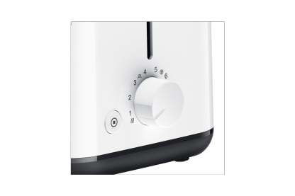 Braun Breakfast1 Toaster in White - Toasters - Breakfast HT1010WH