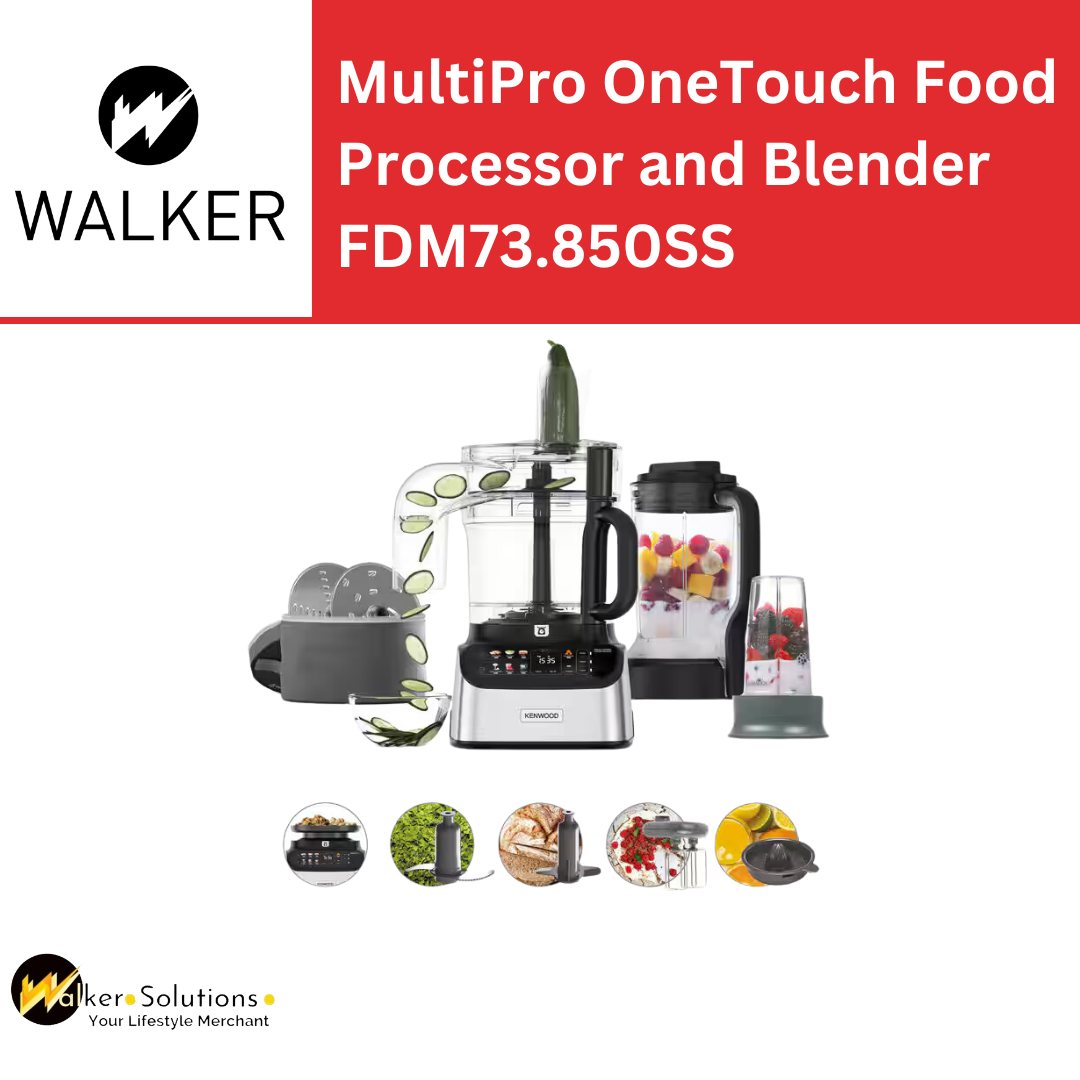 Kenwood MultiPro OneTouch Food Processor and Blender FDM73.850SS