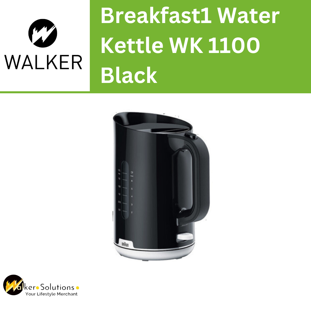 Braun Breakfast 1 Water Kettle - Black / White- Kettles - Breakfast