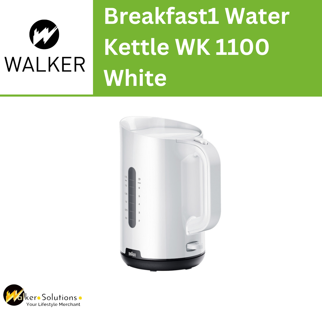 Braun Breakfast 1 Water Kettle - Black / White- Kettles - Breakfast