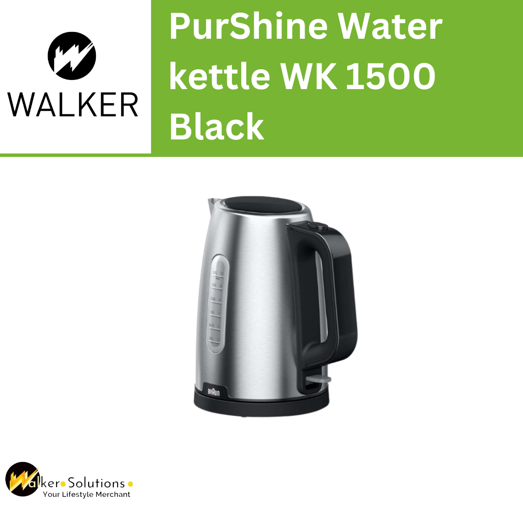 Braun PurShine Water Kettle - Black - Kettles - Breakfast