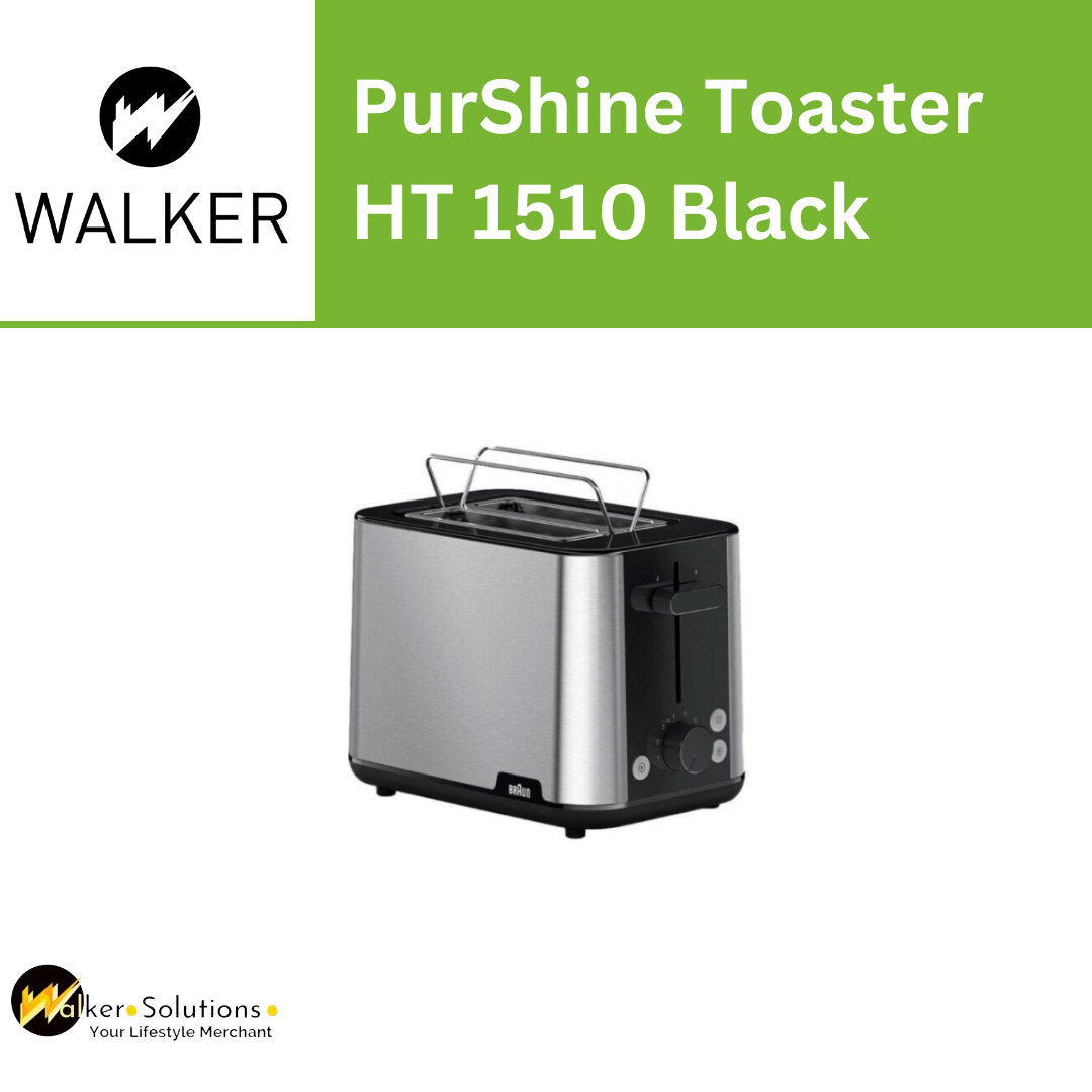 Braun PurShine Toaster HT1510 - Black - Toasters - Breakfast