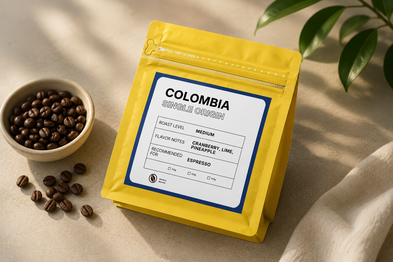 Walker Single Origin Colombia Coffee Beans