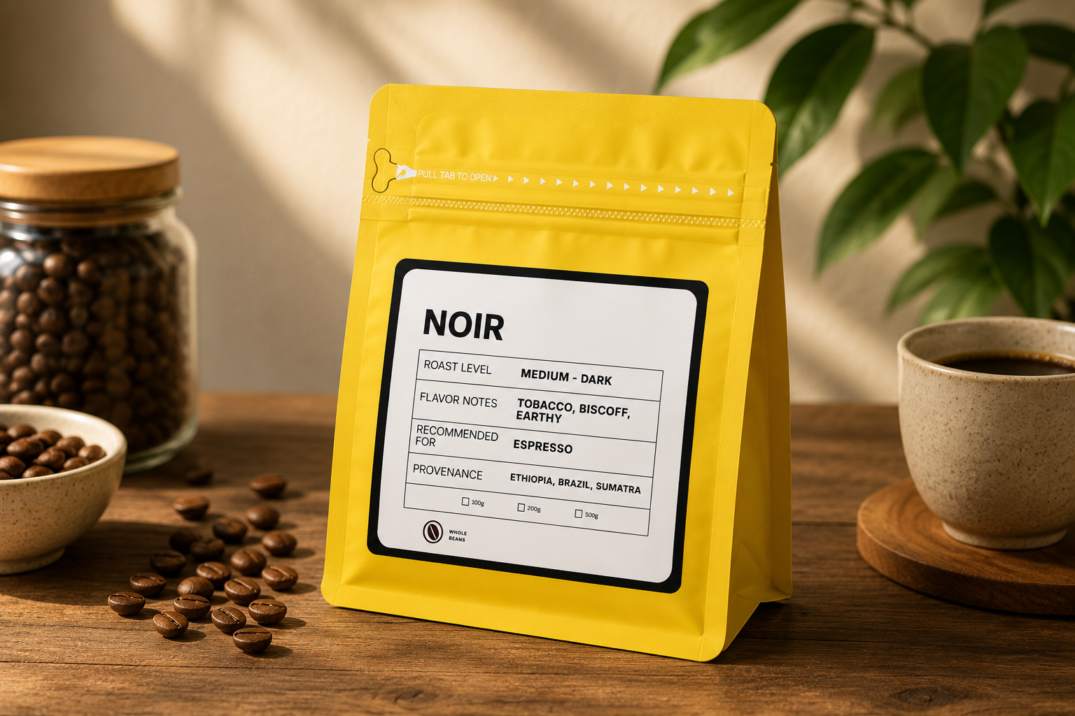 Walker Entree Noir Walker Blend Coffee Beans 200 gram