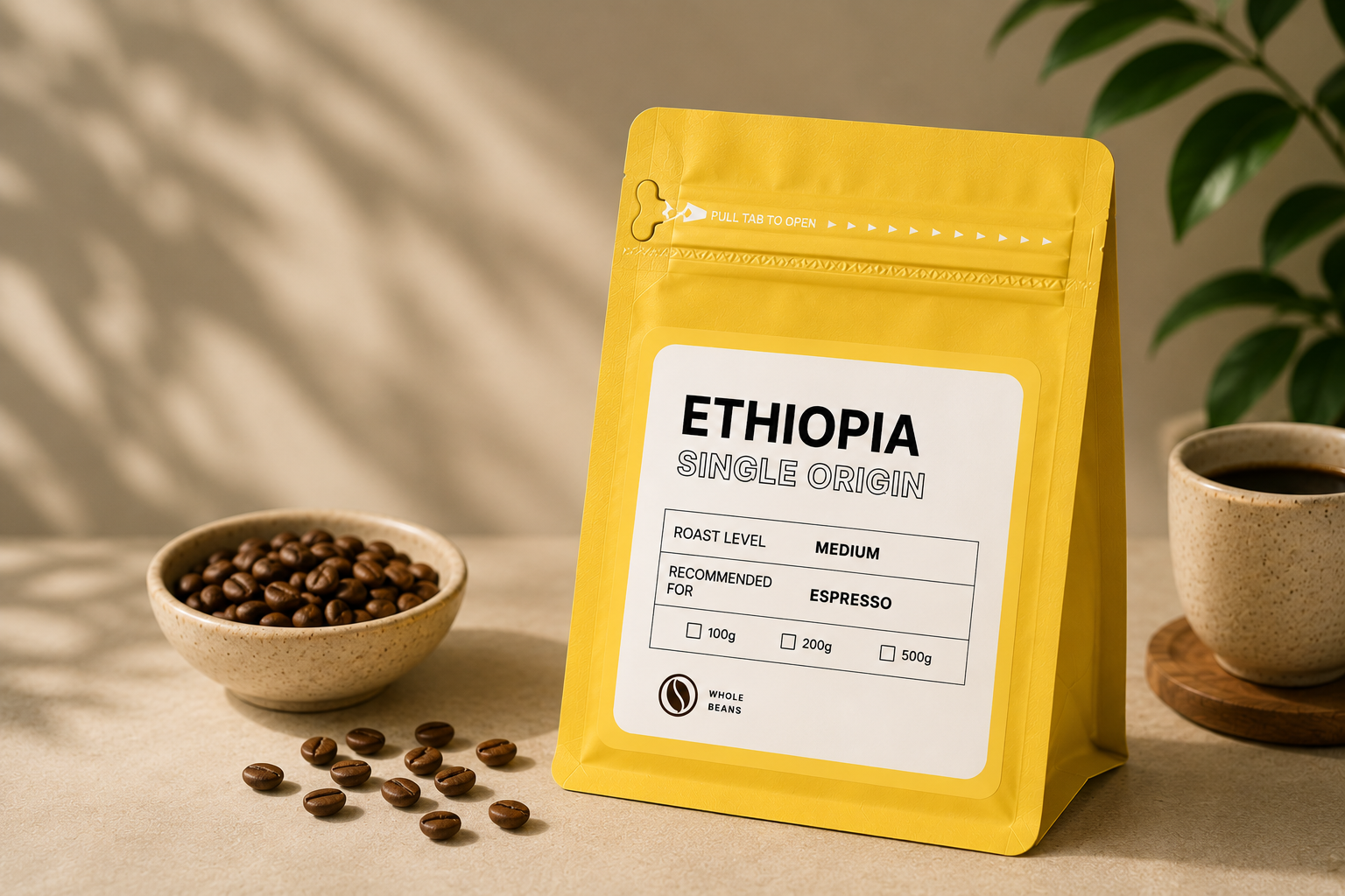 Walker Single Origin Ethiopia Coffee Beans 