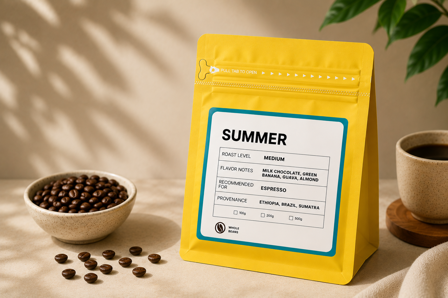 Walker Entree Summer Walker Blend Coffee Beans 200g