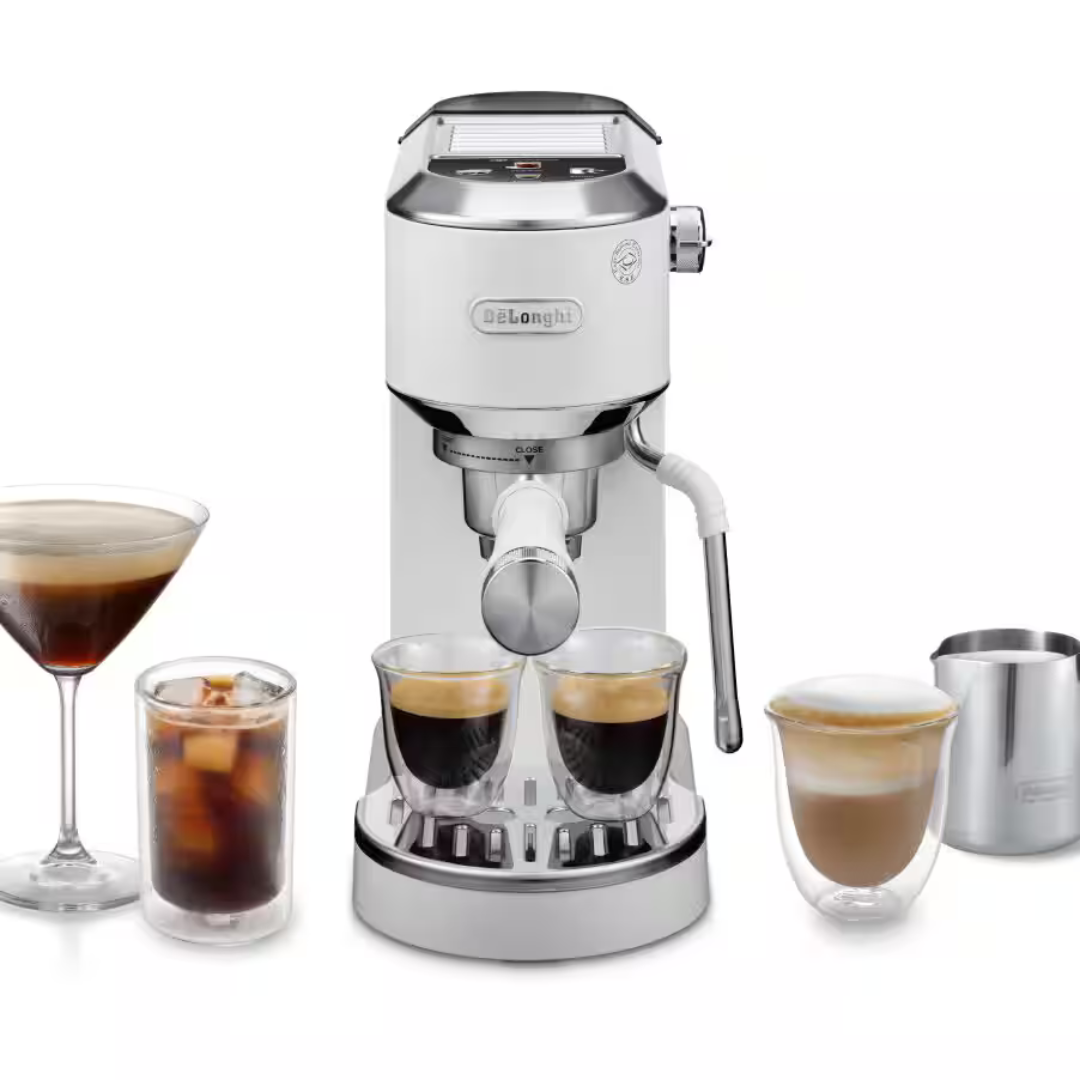 Delonghi Dedica Duo White Coffee Machine Manual - EC890.WI