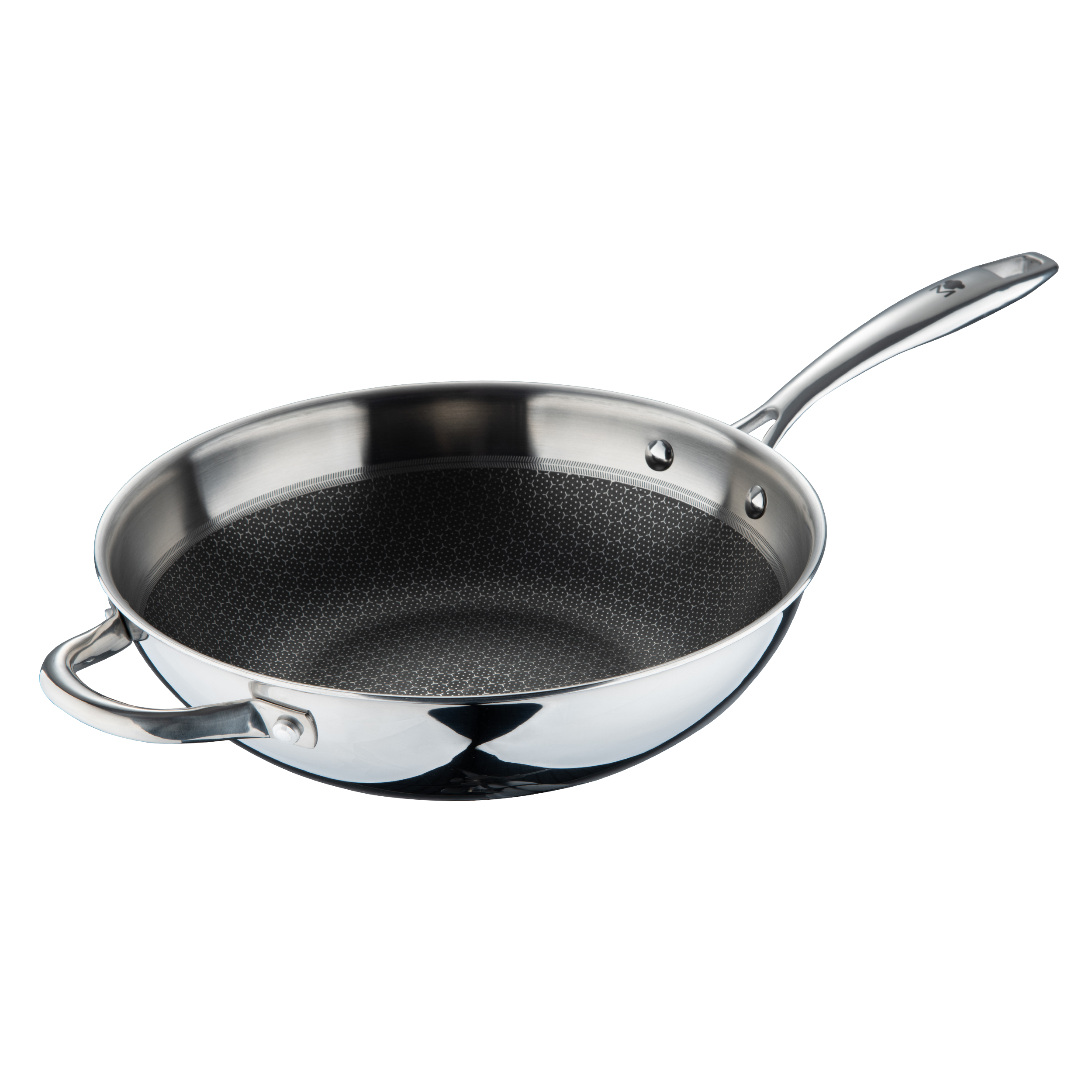 MasterPRO Stainless Steel Wok 24cm - Hi-tech 3 - BGMP-1634