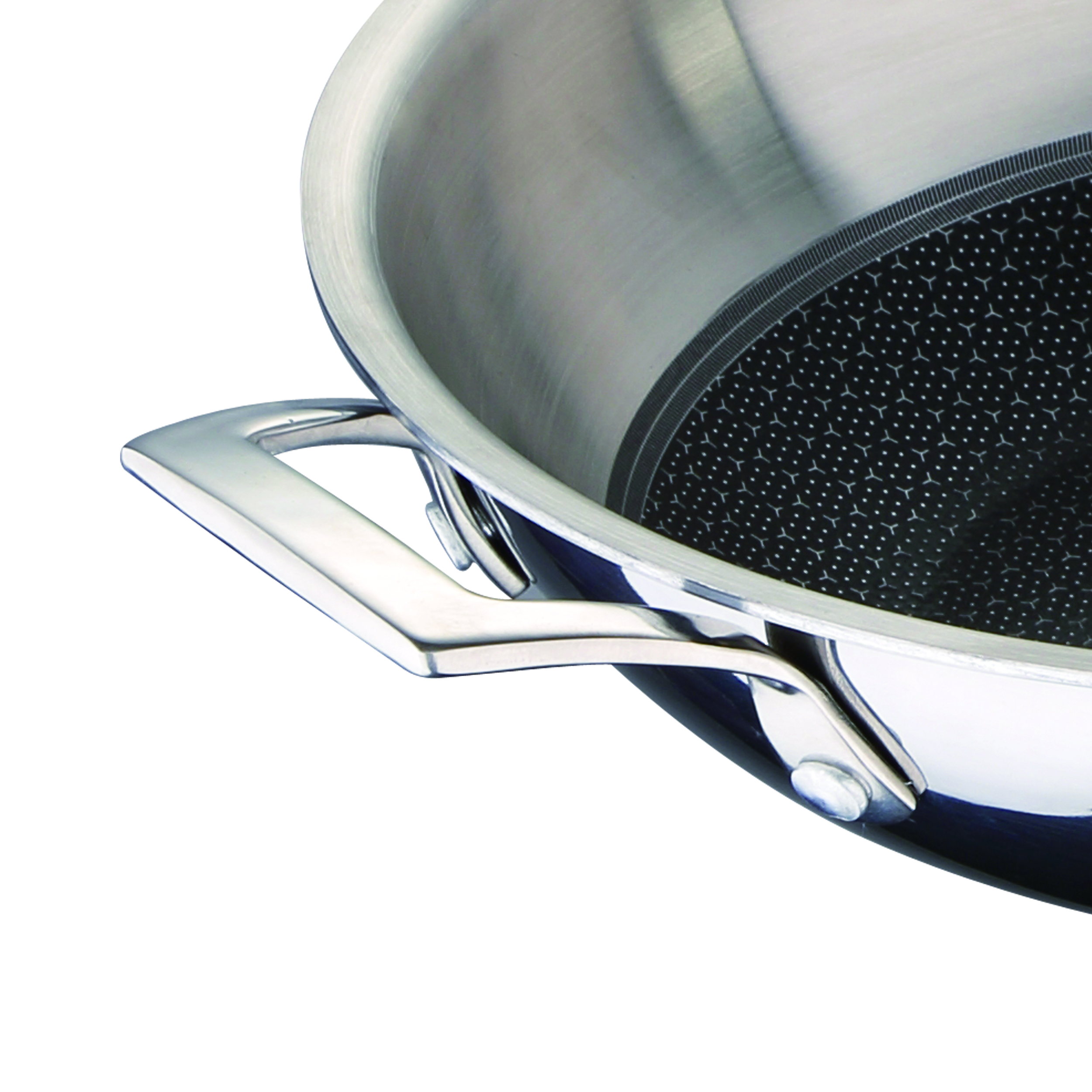 MasterPRO Stainless Steel Wok 24cm - Hi-tech 3 - BGMP-1634