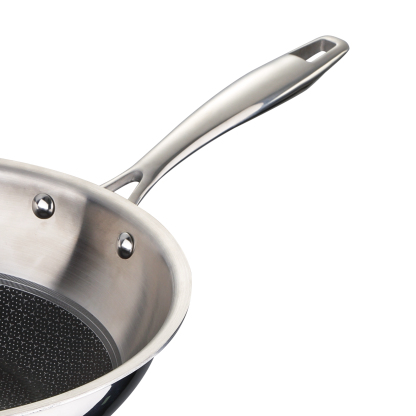 MasterPRO Stainless Steel Wok 24cm - Hi-tech 3 - BGMP-1634