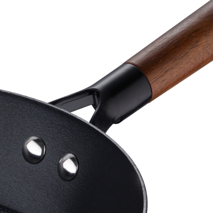 MasterPRO Pressed Iron Wok 24cm - Odin - BGMP-3818-INC