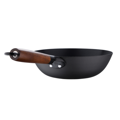 MasterPRO Pressed Iron Wok 24cm - Odin - BGMP-3818-INC