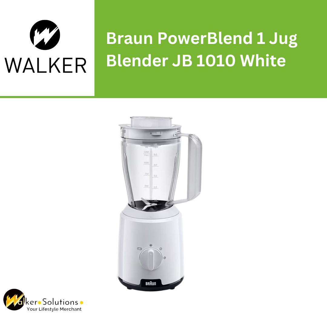 Braun PowerBlend 1 Jug blender JB 1010 White / JB1010W