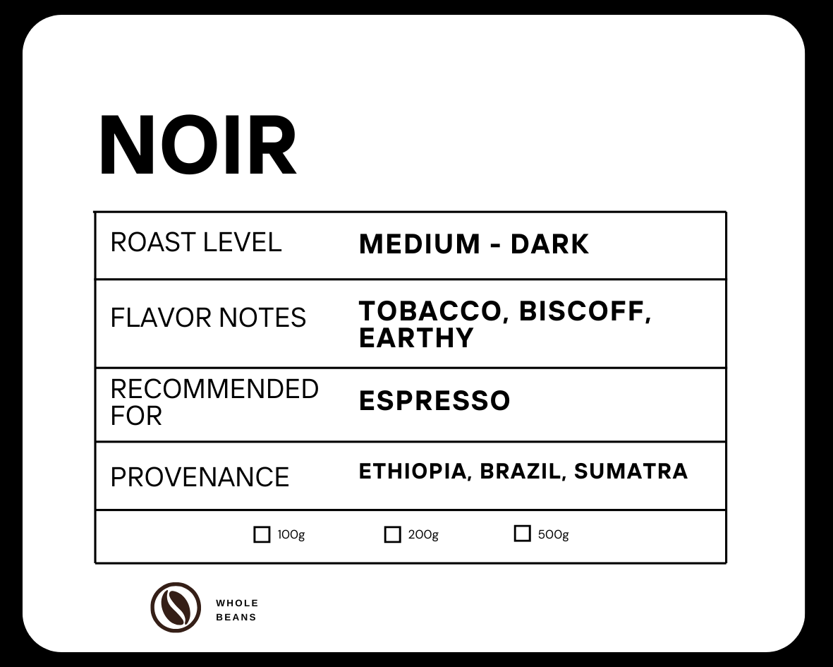 Walker Entree Noir Walker Blend Coffee Beans 200g