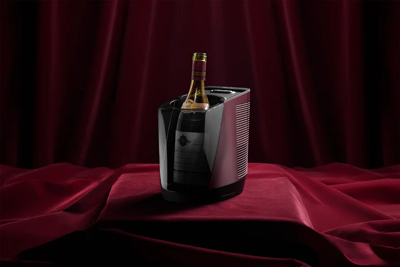 Vivant Wine Venus Portable Electronic Wine Chiller - Black