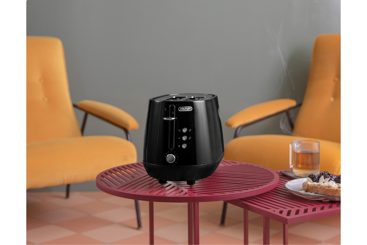 Delonghi Eclettica Toaster Black CTY2103.BK - Toasters - HOME & KITCHEN