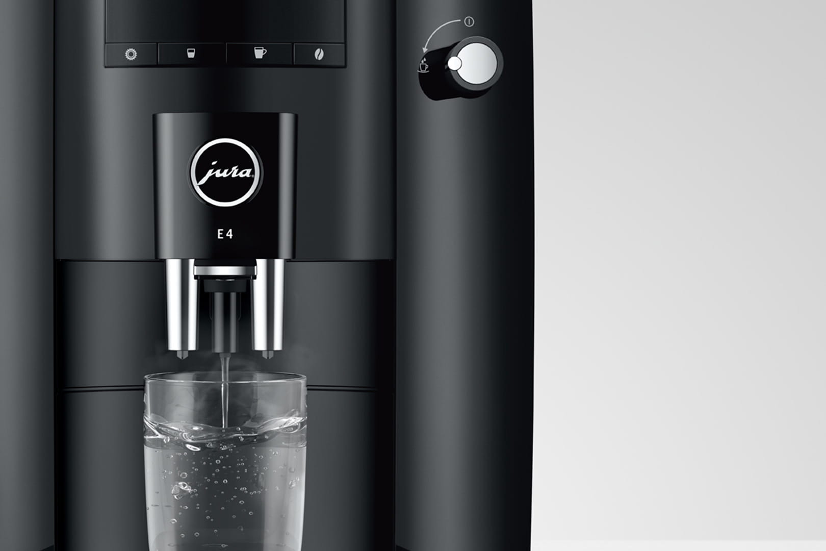 JURA E4 BLACK Automatic Cofffee Machines