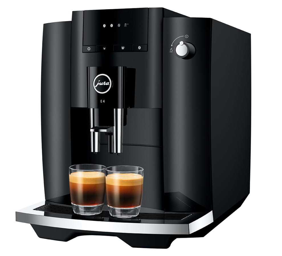 JURA E4 BLACK Automatic Cofffee Machines