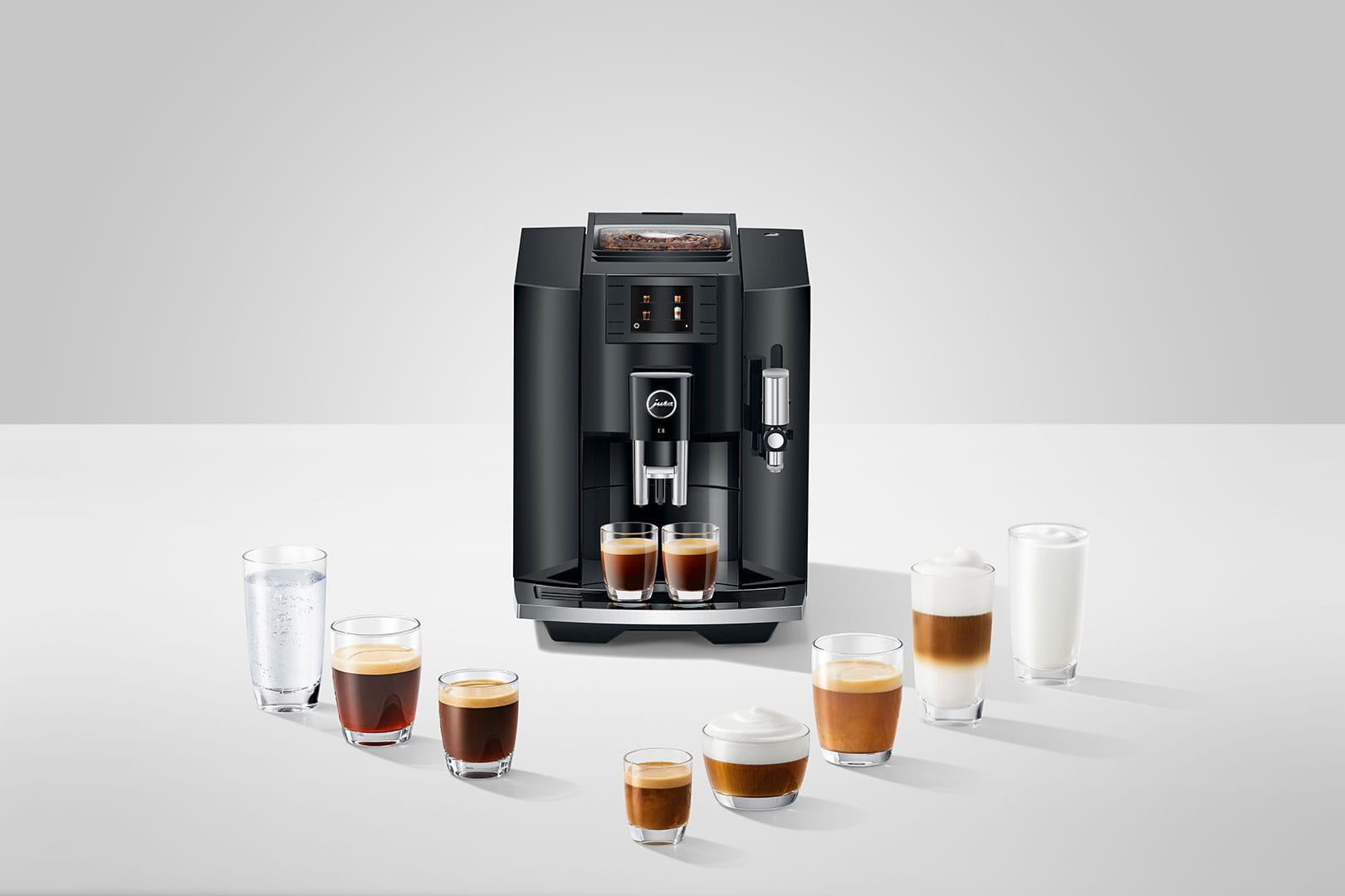 JURA E8 BLACK Automatic Coffee Machines