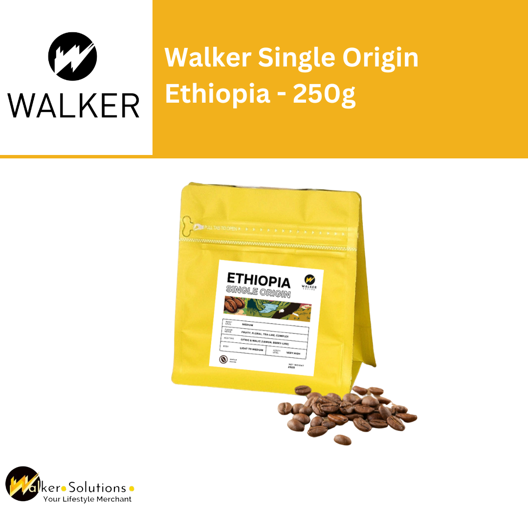 Walker Single Origin Ethiopia Coffee Beans 250g