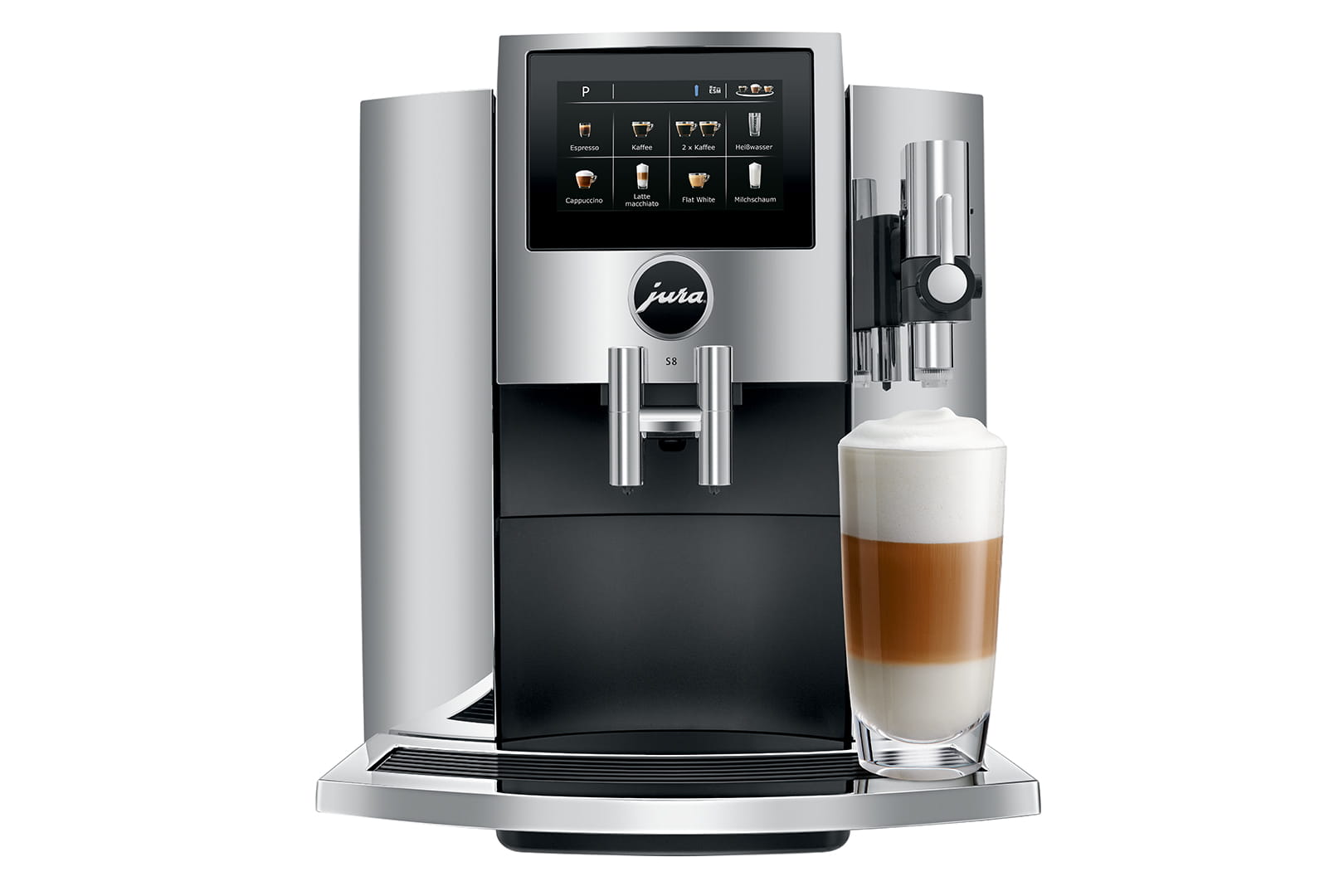 JURA S8 CHROME Automatic Coffee Machine