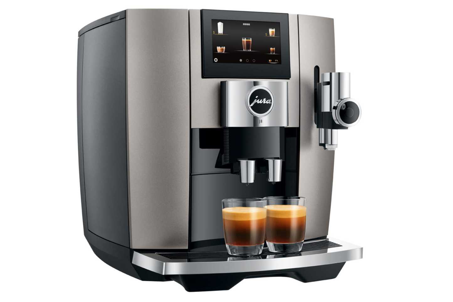 JURA J8 MIDNIGHT SILVER Automatic Coffee Machines