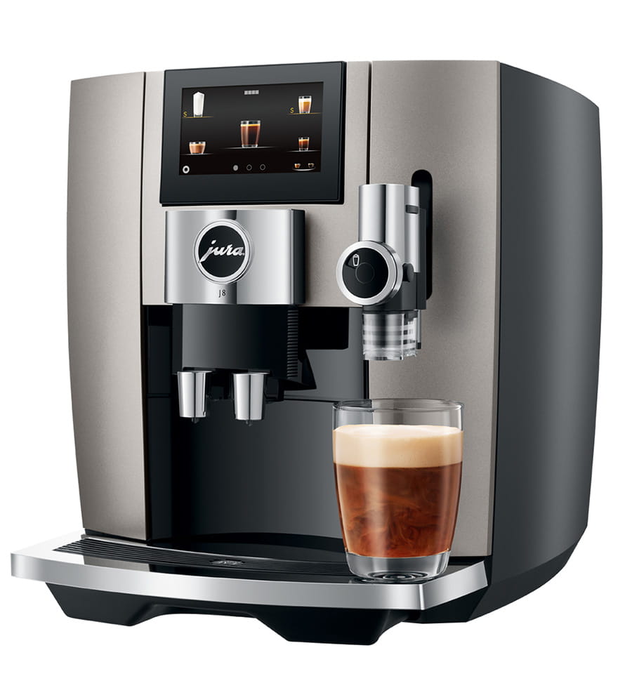 JURA J8 MIDNIGHT SILVER Automatic Coffee Machines