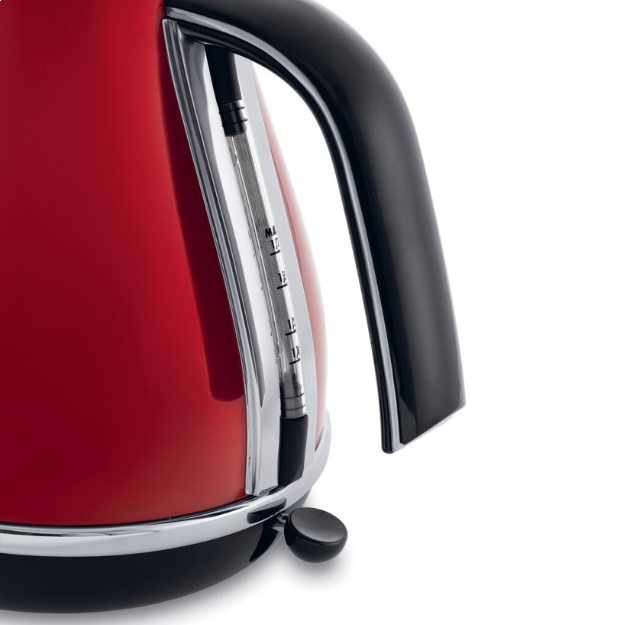 Delonghi Icona Classic Kettle 1.7L - Red 