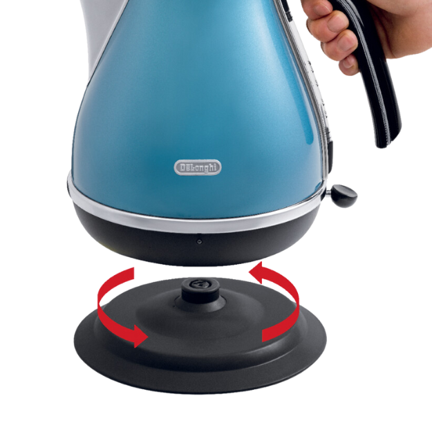 Delonghi Icona Classic Kettle 1.7L - Blue