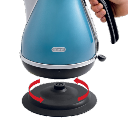 Delonghi Icona Classic Kettle 1.7L - Blue