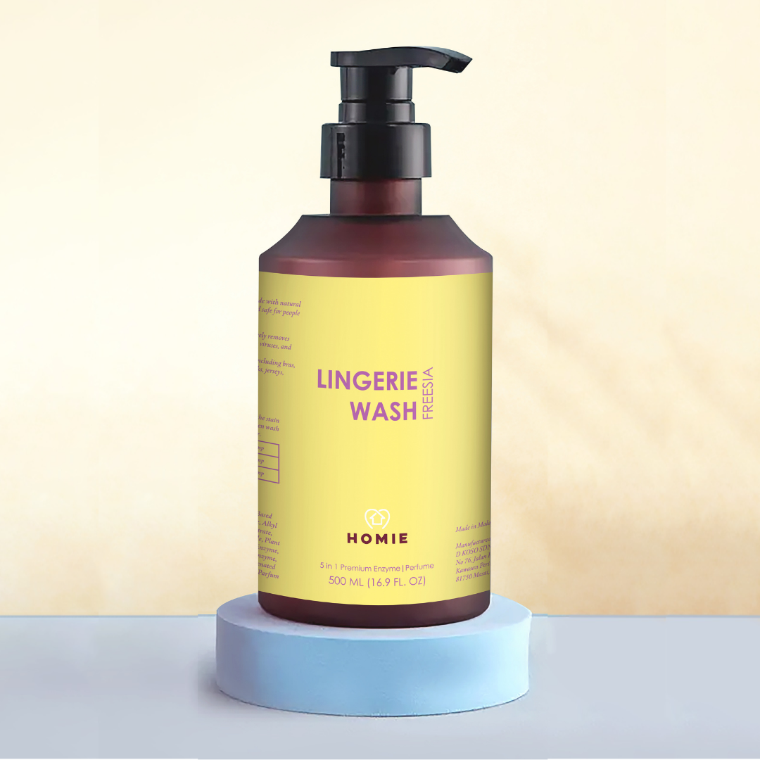 Enzyme Perfume Lingerie Wash (500ml) - English Pearl & Freesia