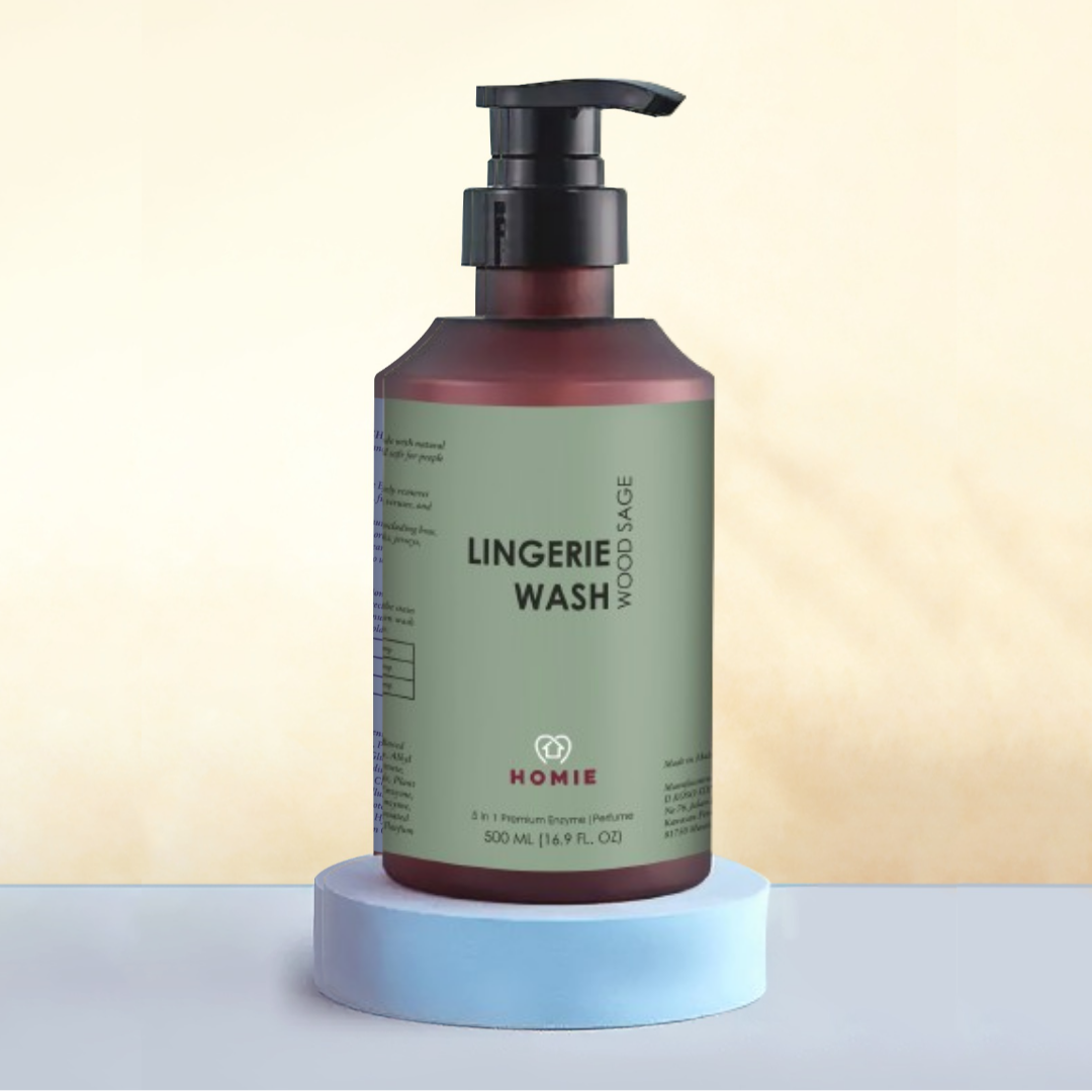 Enzyme Perfume Lingerie Wash (500ml) - Wood Sage