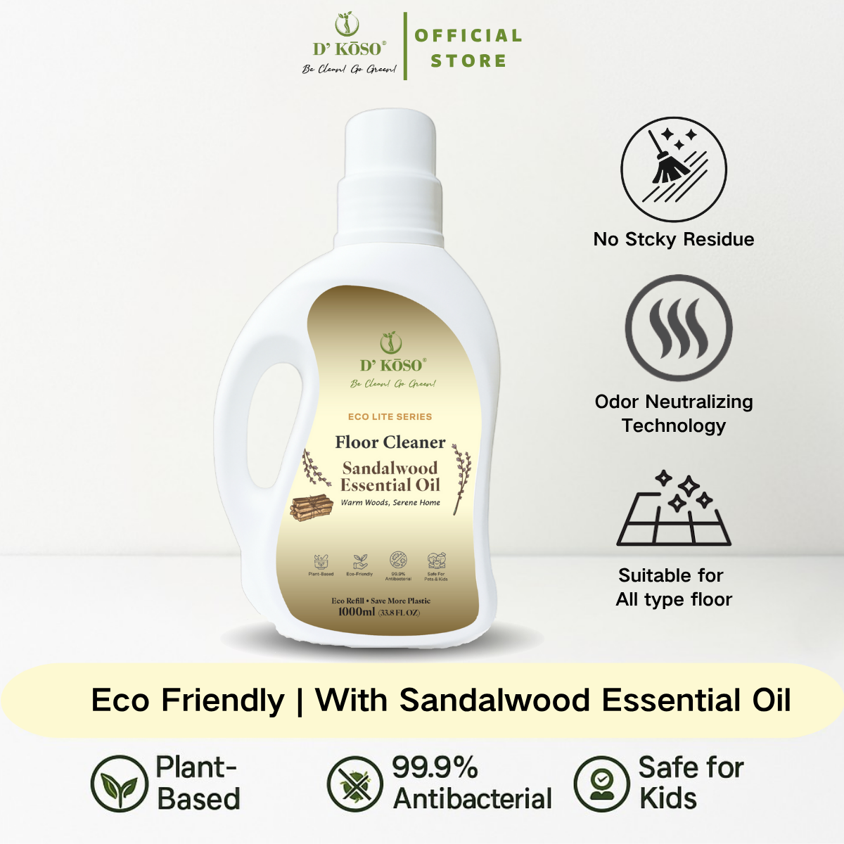 1000ml Floor Cleaner 