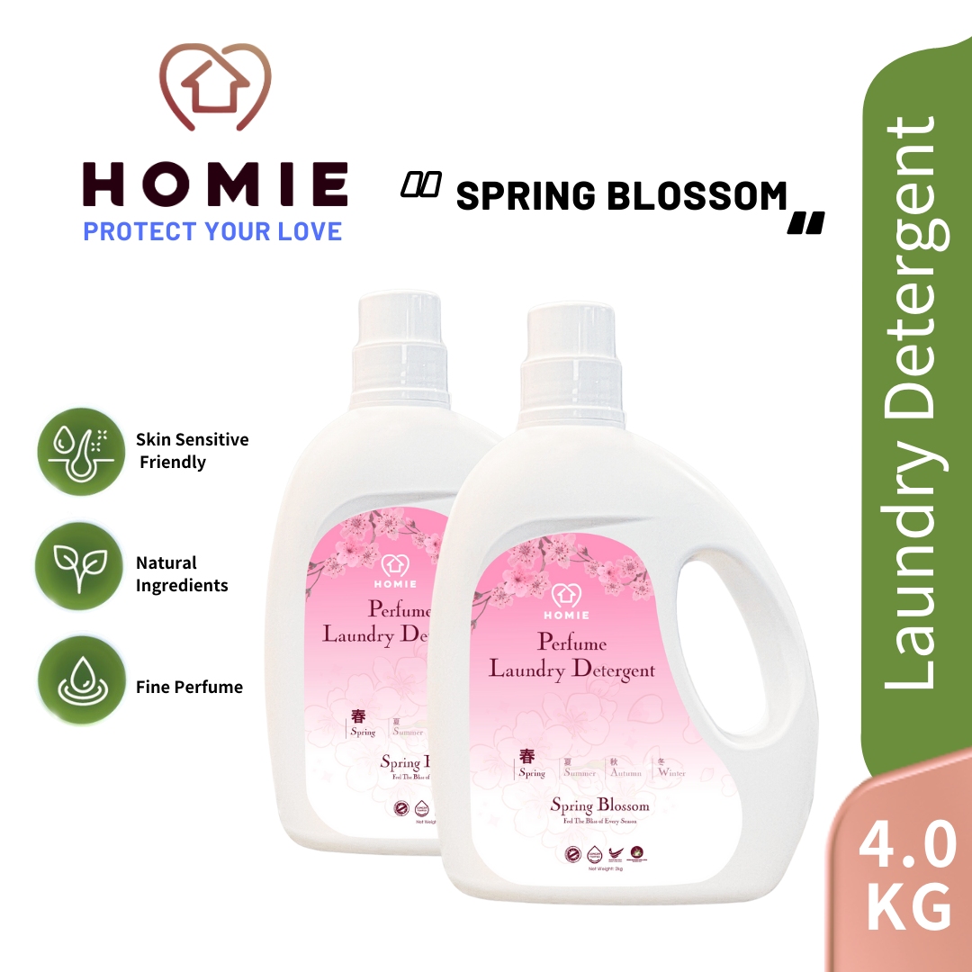 Enzyme Anti-Bacterial Blissful Season Laundry Detergent 2kg (Value Pack 2 Bottle) - Magnolia(白兰花) 