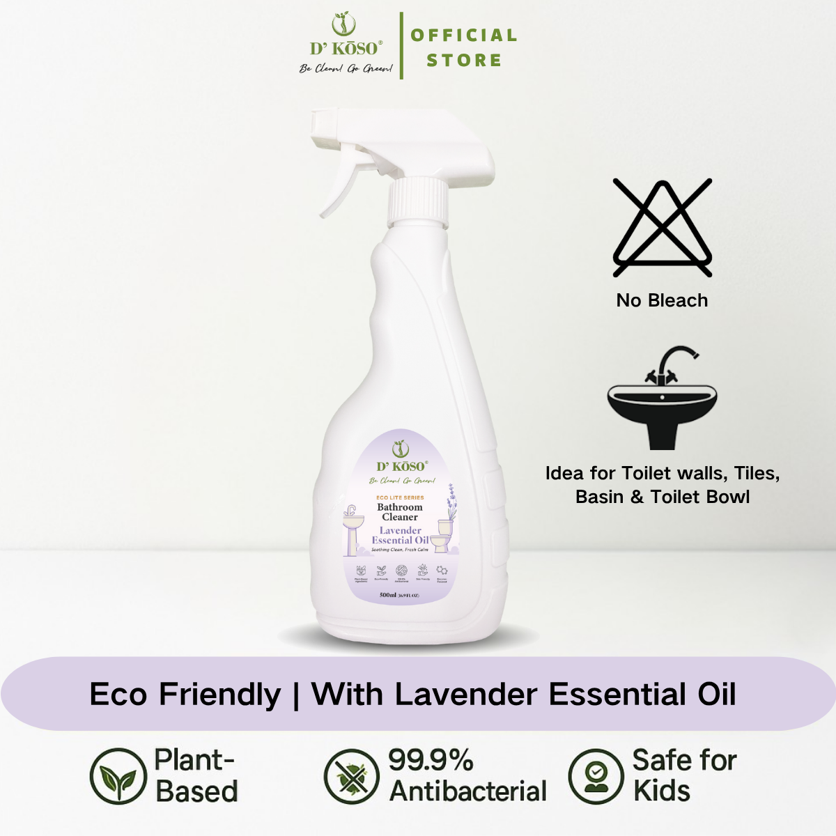 Bathroom Cleaner 500ml 