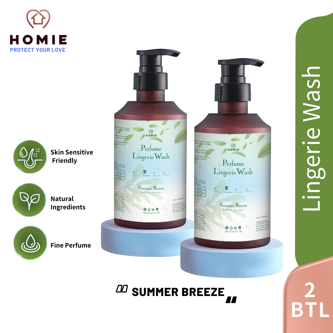Enzyme Anti-Bacterial Blissful Season Lingerie Wash (Value Pack 2 Bottle) - Osmanthus(桂花)