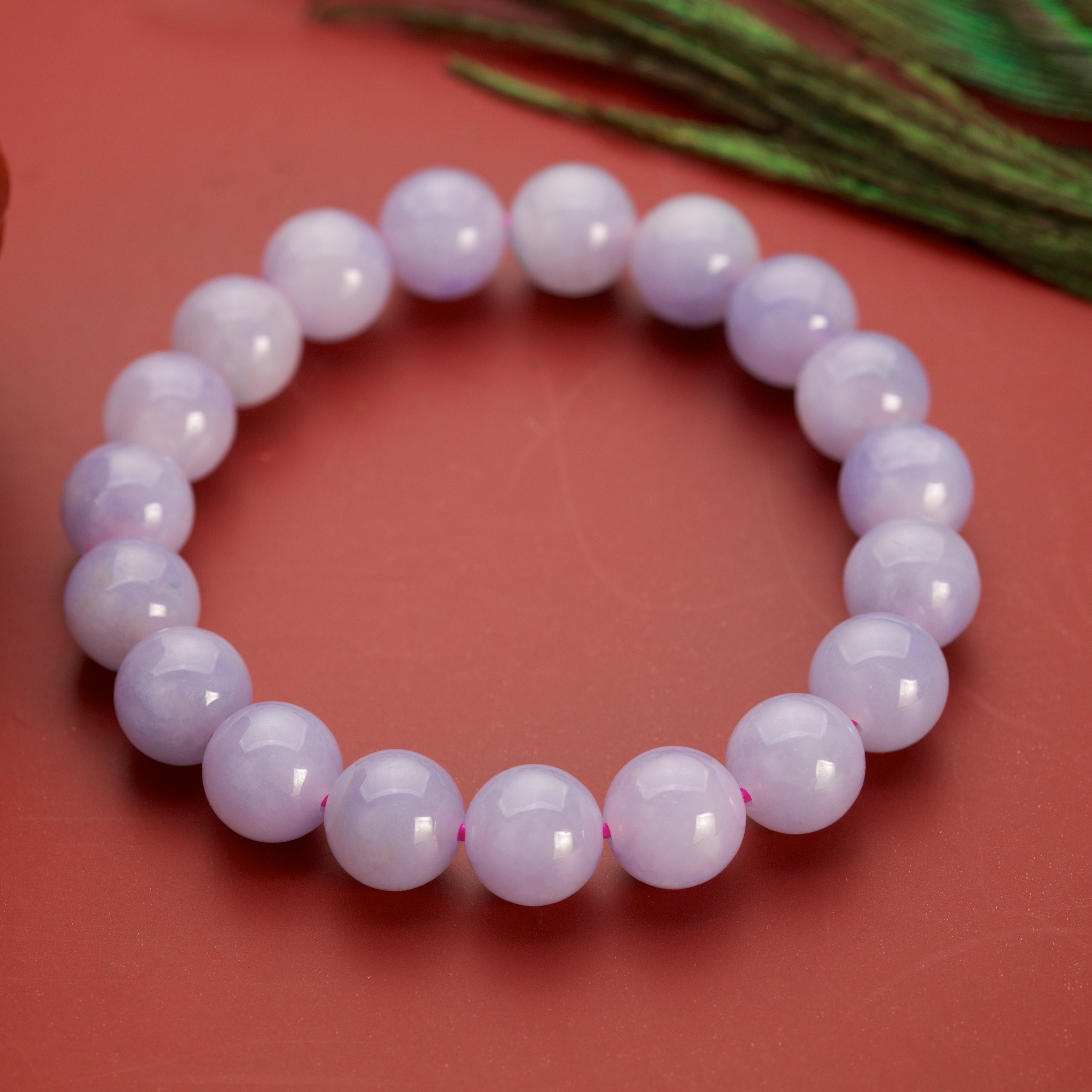 Lavender Jade Bracelets (PJA00282)