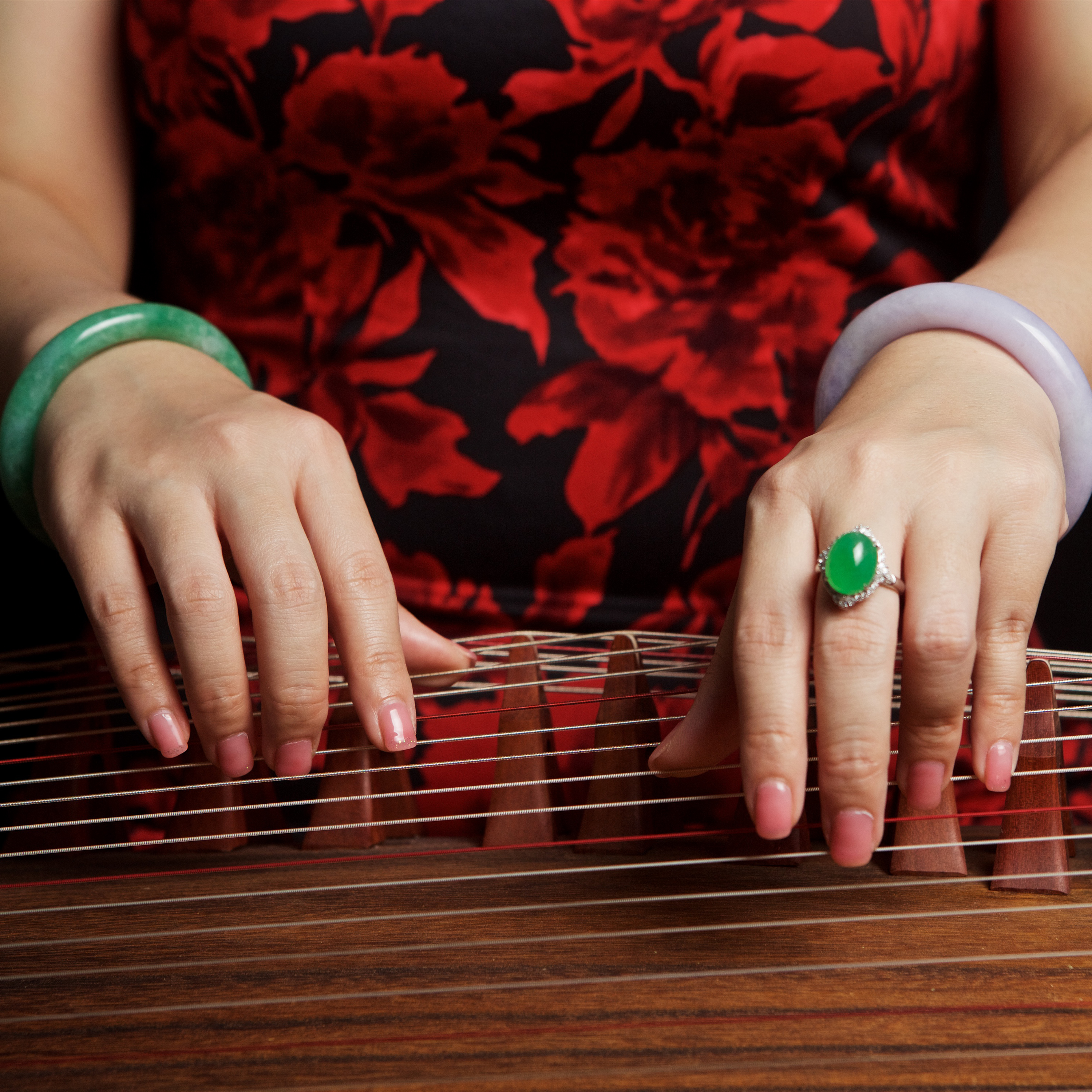 Green Jadeite Bangle (PJA00071)