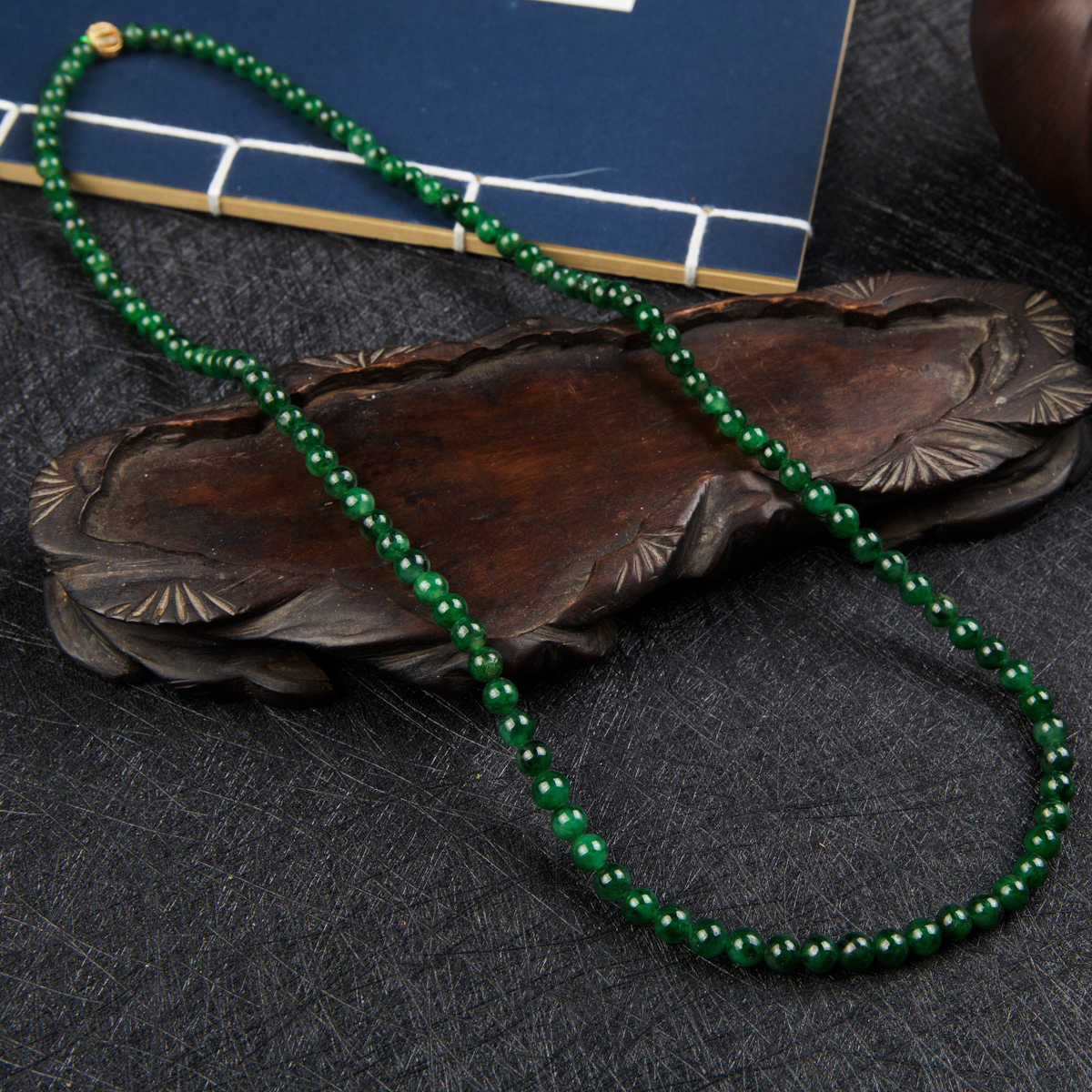 Spicy Green Beads Bracelet or Necklace (PJA00045)