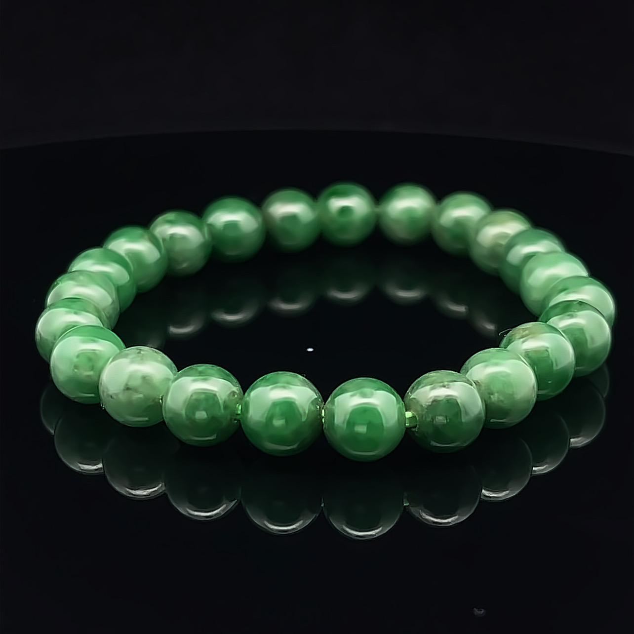 Intense Green Jade Bracelet (PJA00419)
