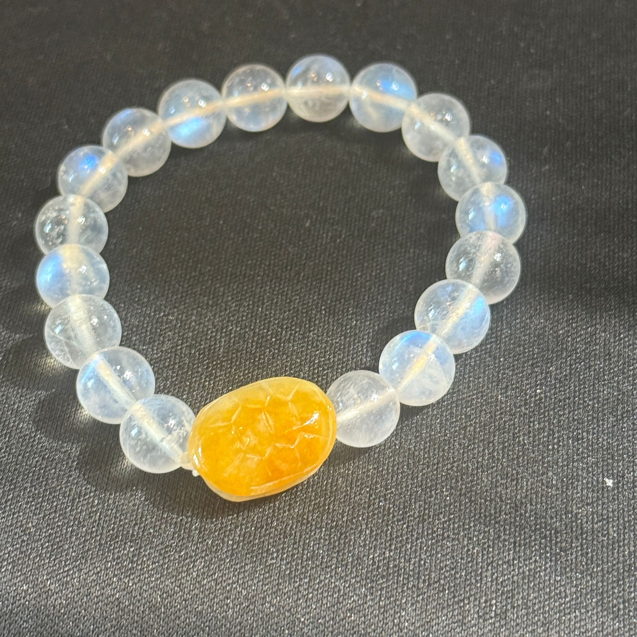 Yellow Turtle Shell Jade (PJA01008)