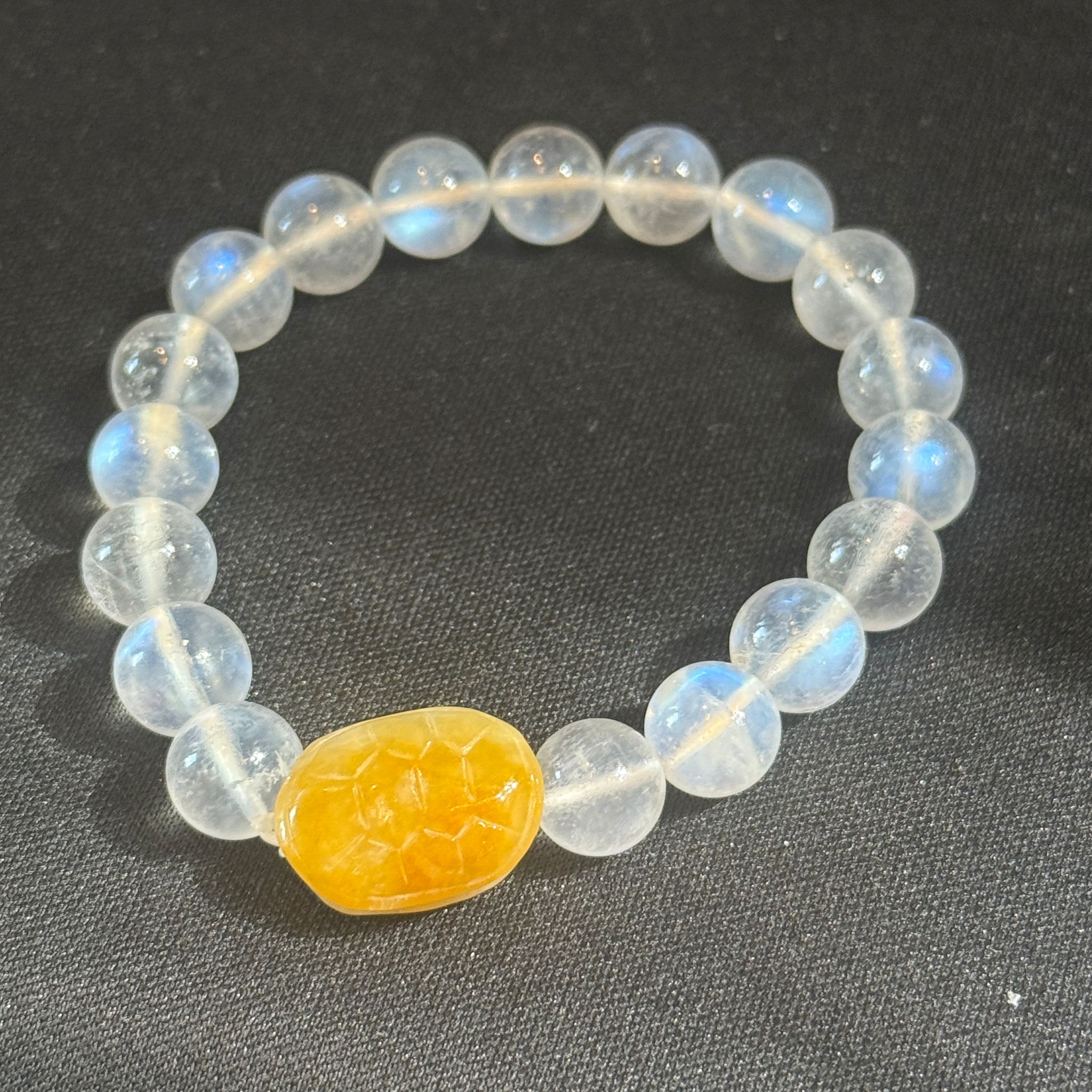 Yellow Turtle Shell Jade (PJA01008)