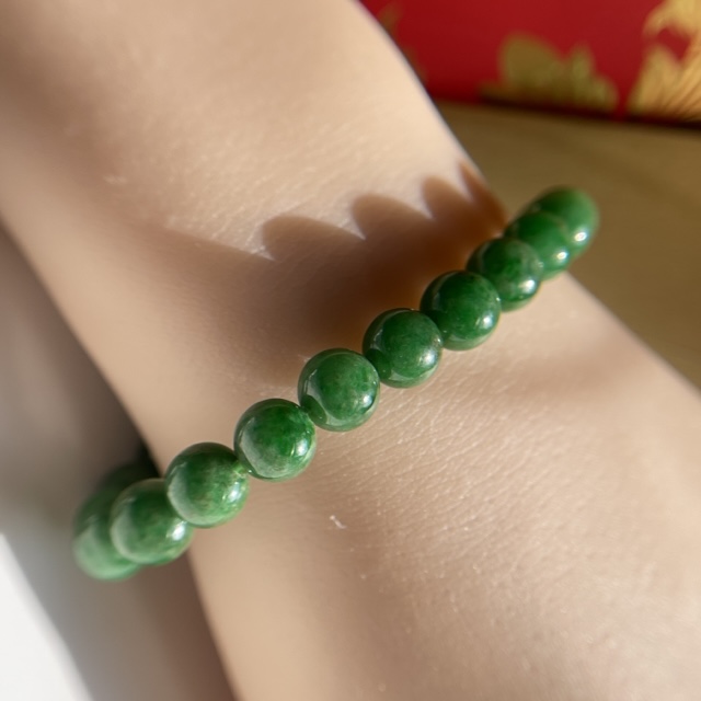 Intense Green Jade Bracelet (PJA00419)