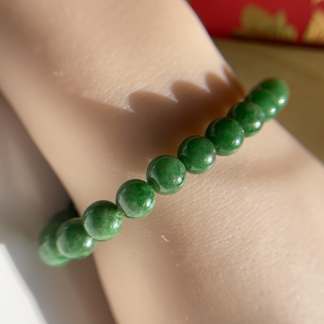 Intense Green Jade Bracelet (PJA00419)